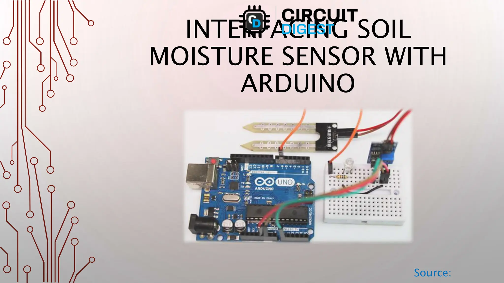 Learn Soil Moisture Sensor Using Arduino | PPT