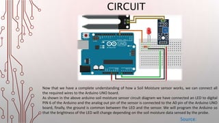 Learn Soil Moisture Sensor Using Arduino | PPT