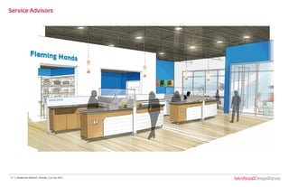 17 |  Dealership Refresh  | Honda  | 14 July 2011
Service Advisors
 