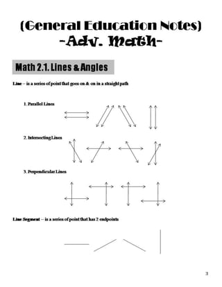 Advanced Math (GEN) | PPT