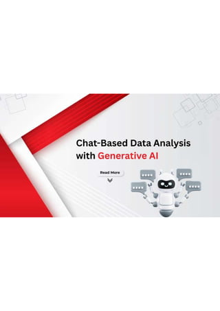 Chat-Based Data Analysis with Generative AI | PDF