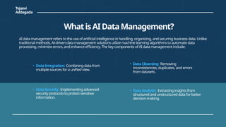 Gen AI Advantages for Data Management Services in India-Tejasvi ...