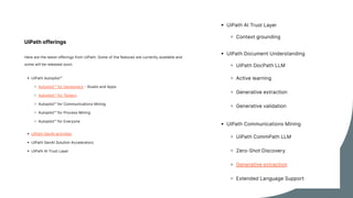 Unlocking Gen AI Capabilities Within UiPath Document Understanding | PDF
