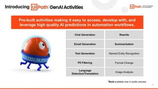 Unlocking Gen AI Capabilities Within UiPath Document Understanding | PDF