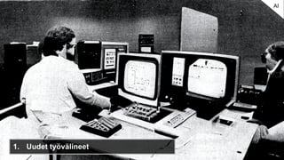 1. Uudet työvälineet
AI
 