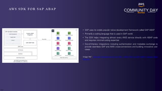 GenAI usage in SAP on AWS - Mumbai AWS User Group Meetup 06th April | PPT