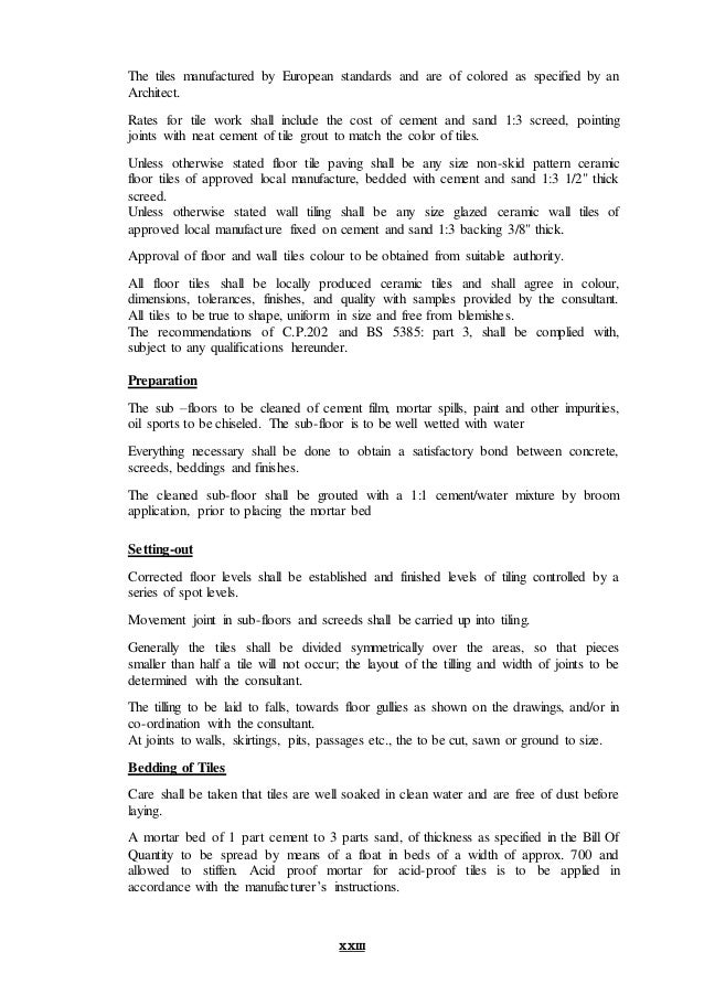 general notes