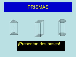 PRISMAS ¡Presentan dos bases! 
