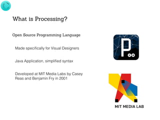 Introduction to Generative Art with Processing | PPT