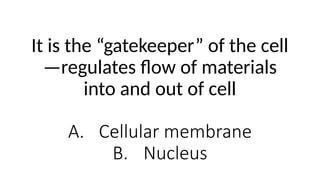 Gen Bio 1 - 1st periodical.pptx for the topic of cell cycle and cell ...