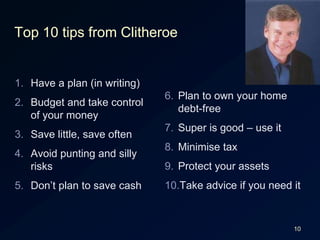  Super for financial   independence