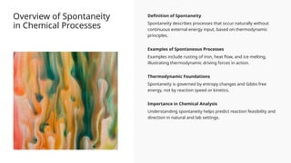 Spontaneous Physical Process Example GenChem2_Q4_Week1_Thermodynamics. general | PPTX