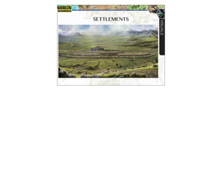 SETTLEMENTS
VISUALS
 