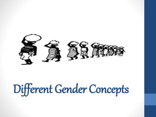 Different Gender Concepts
 