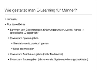 Gender Mainstreaming New Media Literacy E Learning Vechta