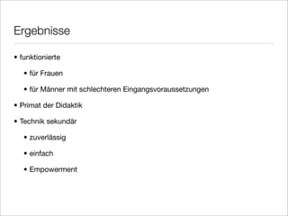 Gender Mainstreaming New Media Literacy E Learning Vechta