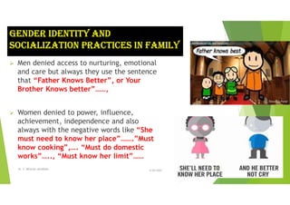 Gender Socialization Process Gender socialization process | PDF