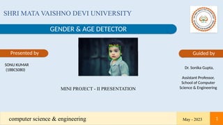 Advanced Gender and Age Detection Using Deep Learning and Pretrained ...