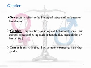 Gender Specific Behavior gender and behavior in psychology behavior pptx | PPTX