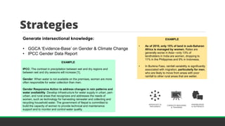 Gender and Climate Change | PDF