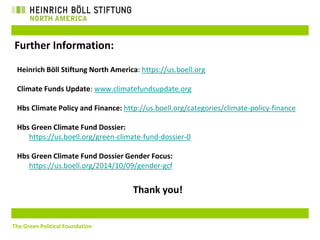 The Gender Dimension of Climate Change and Climate Finance Actions | PDF