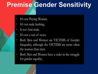 Premise Gender Sensitivity
 