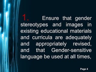 Gender and development | PPT