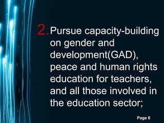 Gender and development | PPT
