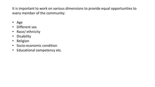 Gender and disability ppt