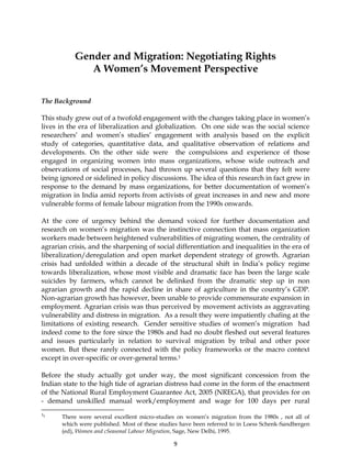Gender and migration cwds key findings | PDF