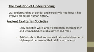 The Evolution of Gender and Sexuality: Historical Perspectives and ...