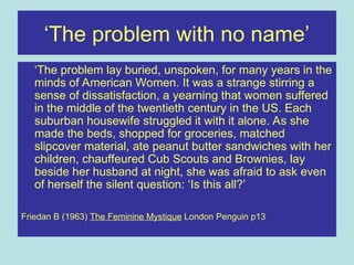 Liberal Feminism and the Equality/Difference Debate in Gender and ...