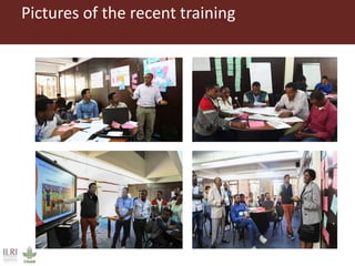 Approaches to strengthen the capacity to integrate gender in agricultural research programs