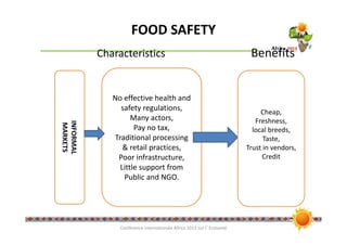 Gender aspects of informal markets