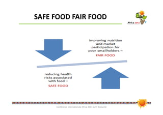 Gender aspects of informal markets