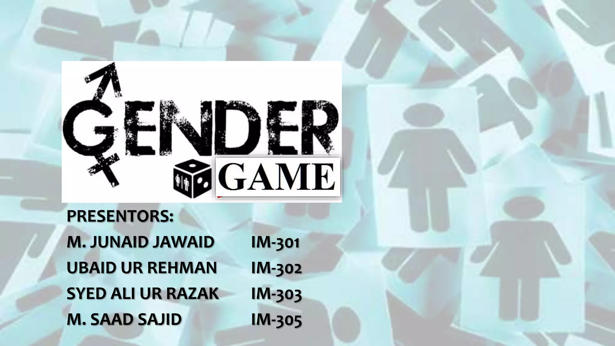 PRESENTORS:
M. JUNAID JAWAID IM-301
UBAID UR REHMAN IM-302
SYED ALI UR RAZAK IM-303
M. SAAD SAJID IM-305