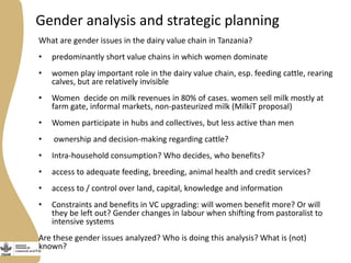 Gender capacity assessment and development in the CGIAR Livestock and Fish Research Program: Focus group discussions