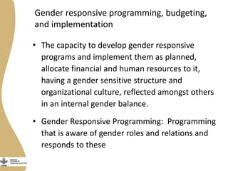 Gender capacity assessment and development in the CGIAR Livestock and Fish Research Program: Focus group discussions