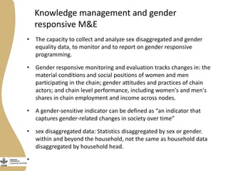 Gender capacity assessment and development in the CGIAR Livestock and Fish Research Program: Focus group discussions