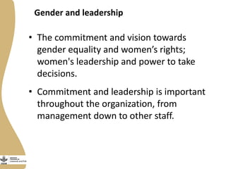 Gender capacity assessment and development in the CGIAR Livestock and Fish Research Program: Focus group discussions