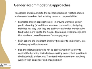 Gender capacity assessment and development in the CGIAR Livestock and Fish Research Program: Focus group discussions