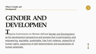 Gender Culture, Development, and LGBTQ+ Rights in the Philippines | PPTX