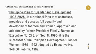 Gender Culture, Development, and LGBTQ+ Rights in the Philippines | PPTX