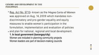 Gender Culture, Development, and LGBTQ+ Rights in the Philippines | PPTX