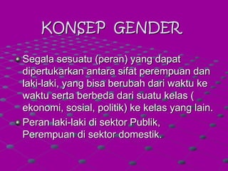 Gender dan Pembangunan | PPT
