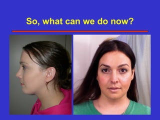 So, what can we do now?
 