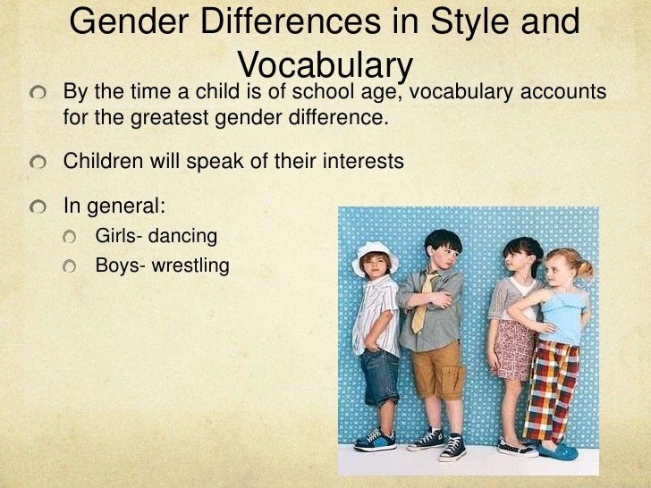 Gender Differences