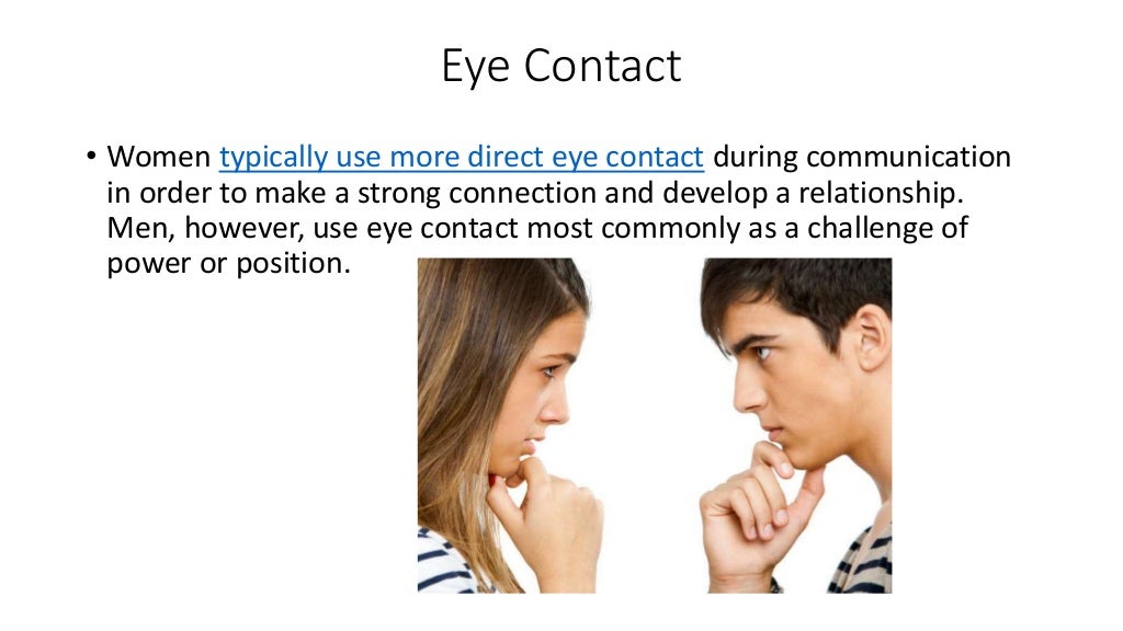 Gender differences in nonverbal cues