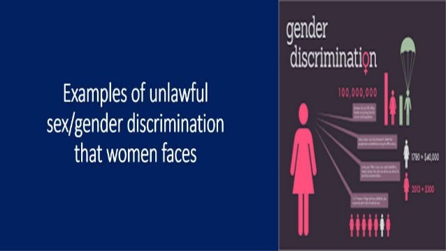 discrimination at work examples