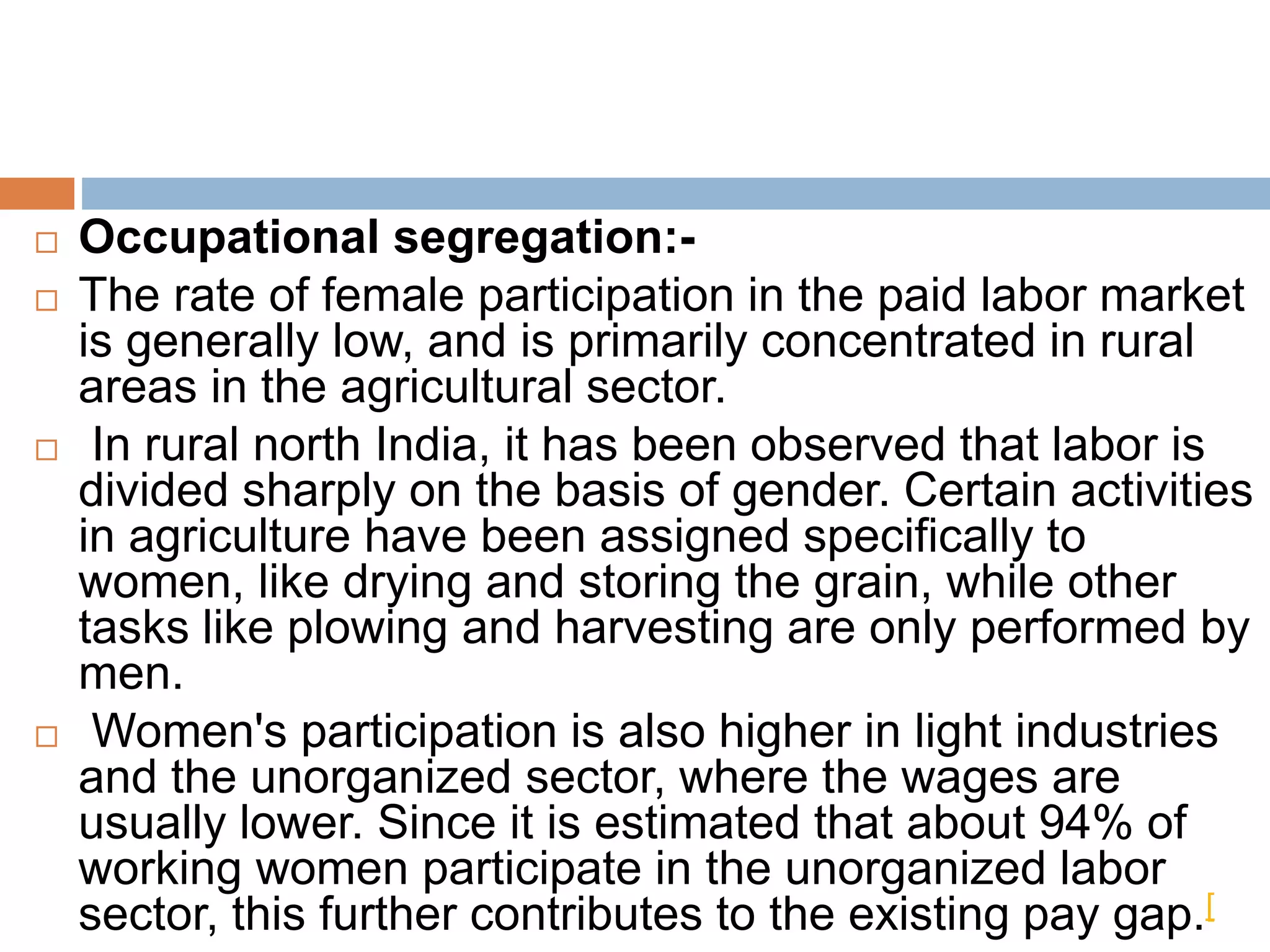 Gender discrimination in india | PPTX